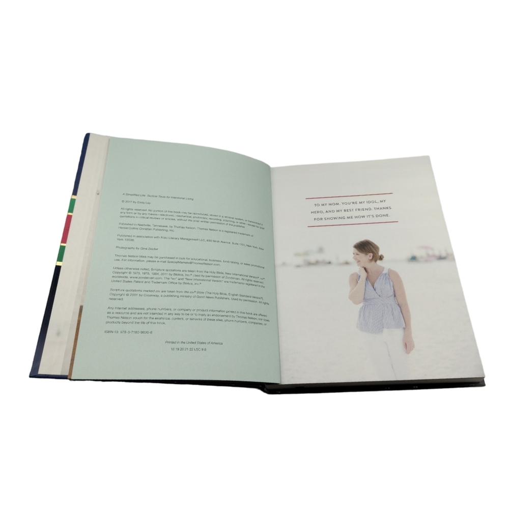 A Simplified Life: Tactical Tools for Intentional Living By Emily Ley. NWOT - Picture 4 of 5